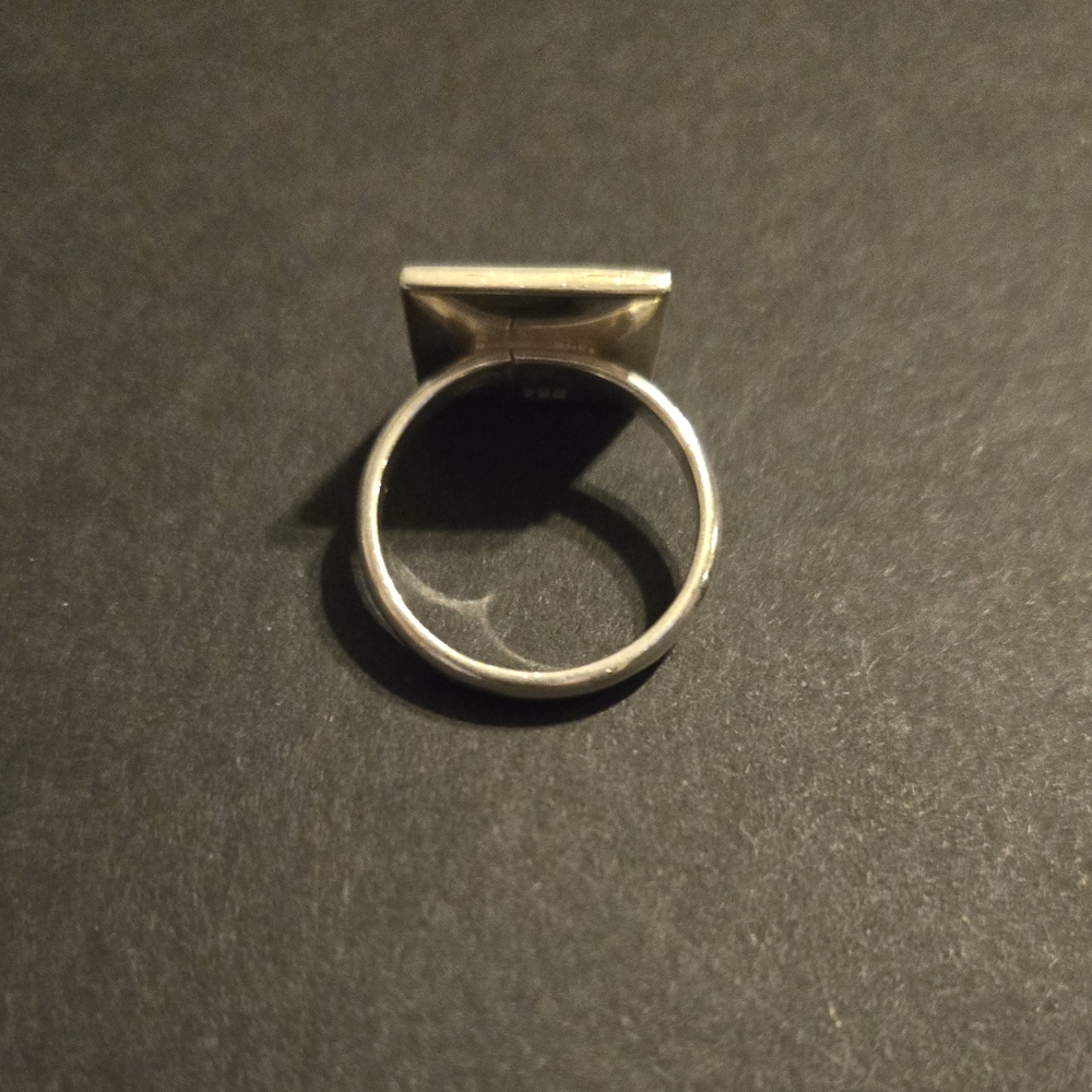 Sterling silver,.925, size 10 ring - Picture 5 of 5
